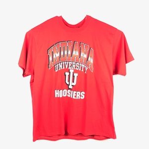 Vintage Jostens Red Indiana Hoosiers T Shirt M 3XL